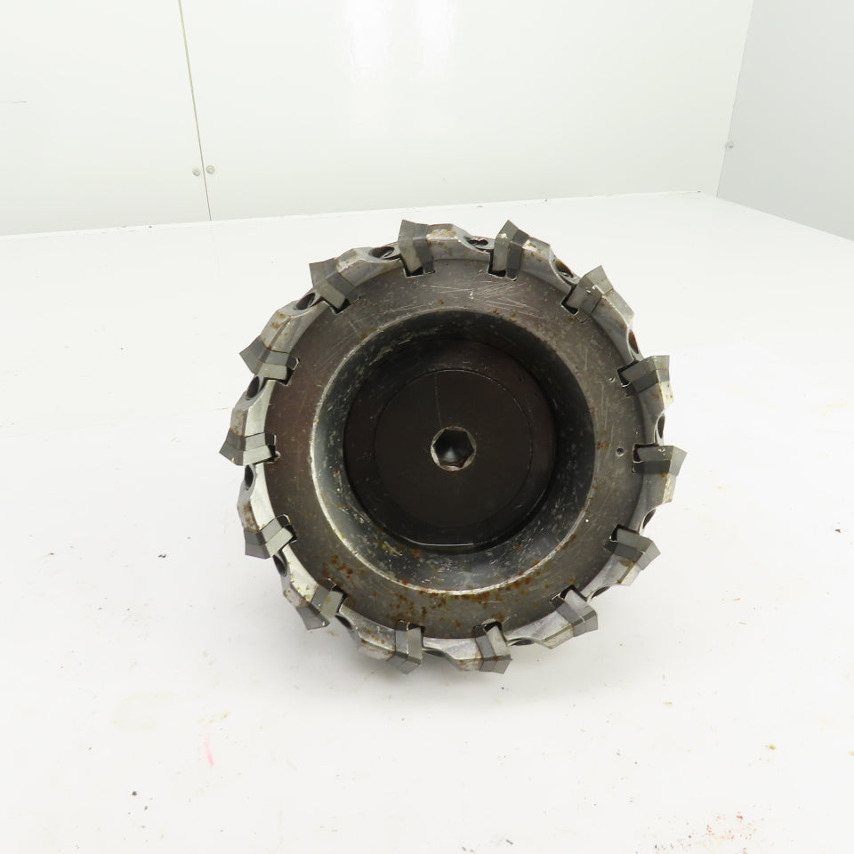 Sandvik 435-820100 Holder W/Carboloy L220 6.00" Indexable Face Mill 4180RPM