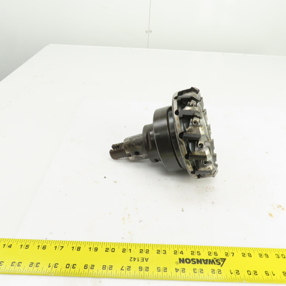 Sandvik 435-820100 Holder W/Carboloy L220 6.00" Indexable Face Mill 4180RPM