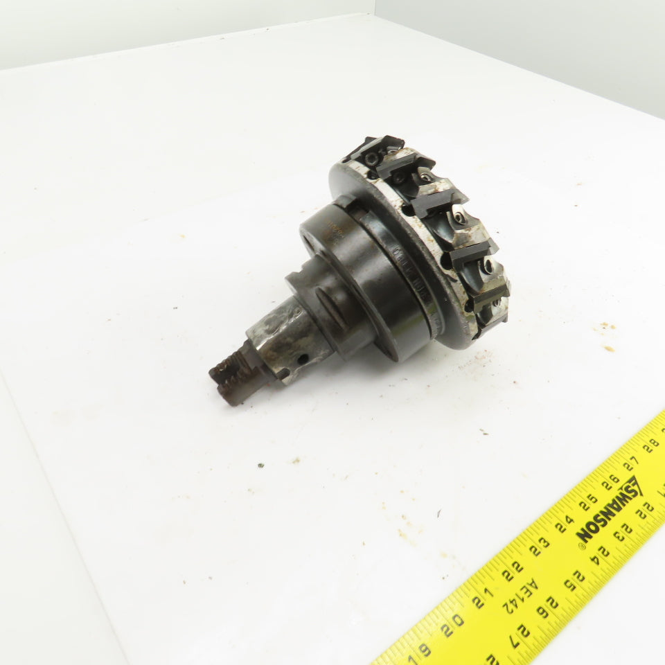 Sandvik 435-820100 Holder W/Carboloy L220 6.00" Indexable Face Mill 4180RPM