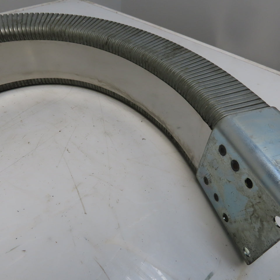 3" x 4" x 48" Flexible Steel Feed Thru Wire Cable Carrier Energy Chain W/Anchors