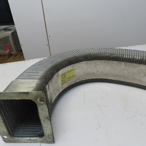3" x 4" x 48" Flexible Steel Feed Thru Wire Cable Carrier Energy Chain W/Anchors