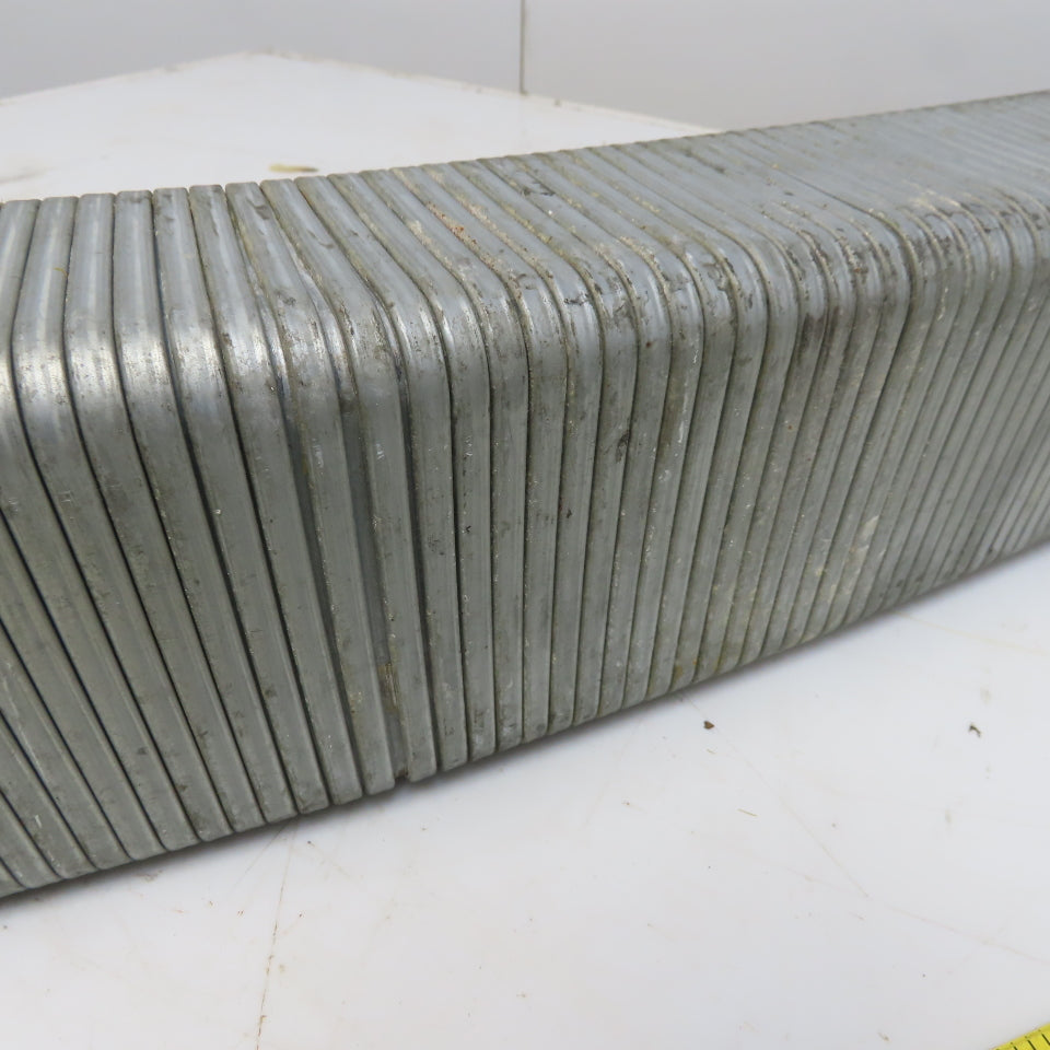 3" x 4" x 48" Flexible Steel Feed Thru Wire Cable Carrier Energy Chain W/Anchors