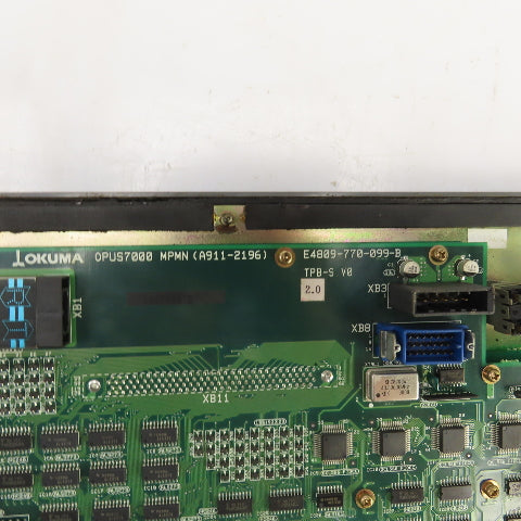 Okuma MX-45VAE E0105-566-103-2 Vertical Machining Center Operator Control Panel