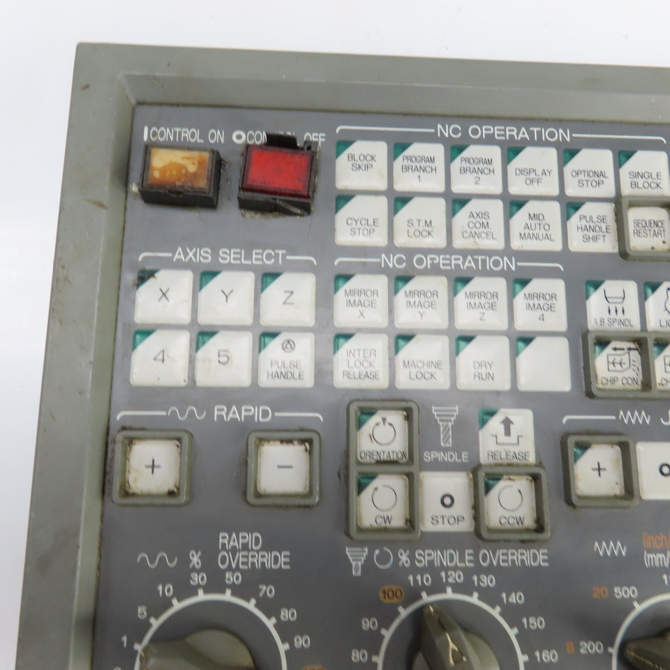 Okuma MX-45VAE E0105-566-103-2 Vertical Machining Center Operator Control Panel
