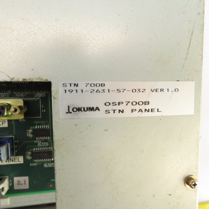 Okuma 1911-2631-57-032 STN 700B Ver. 1.0 Operator Control STN Panel