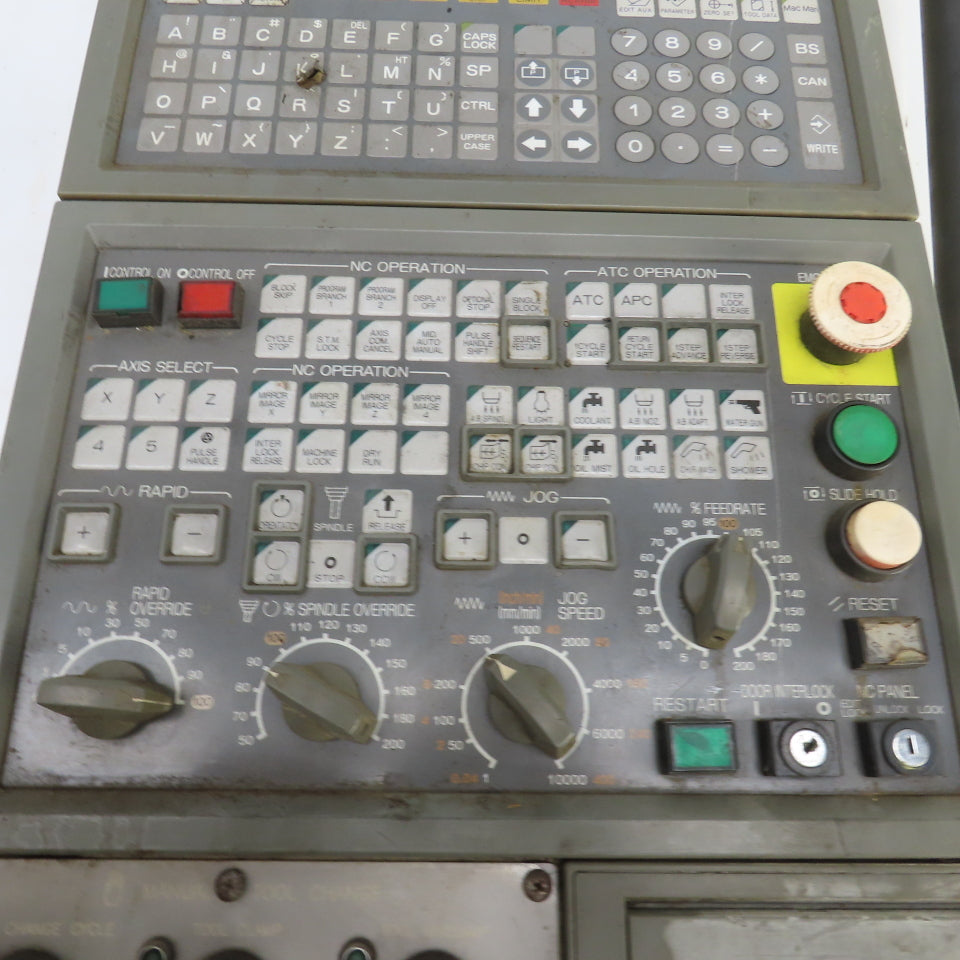 Okuma MX-45VAE Vertical Machining Center OSP-U100L Operator Control Panel
