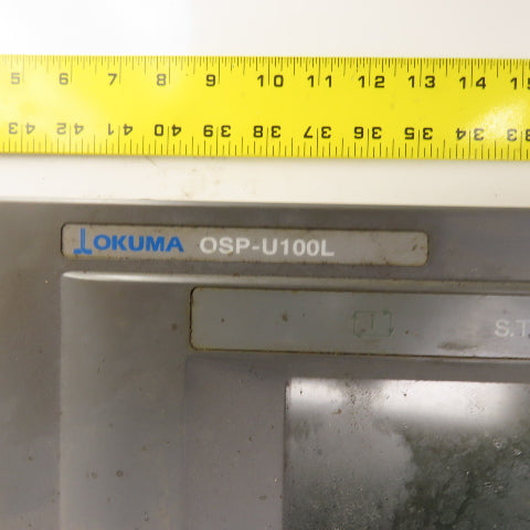 Okuma MX-45VAE Vertical Machining Center OSP-U100L Operator Control Panel