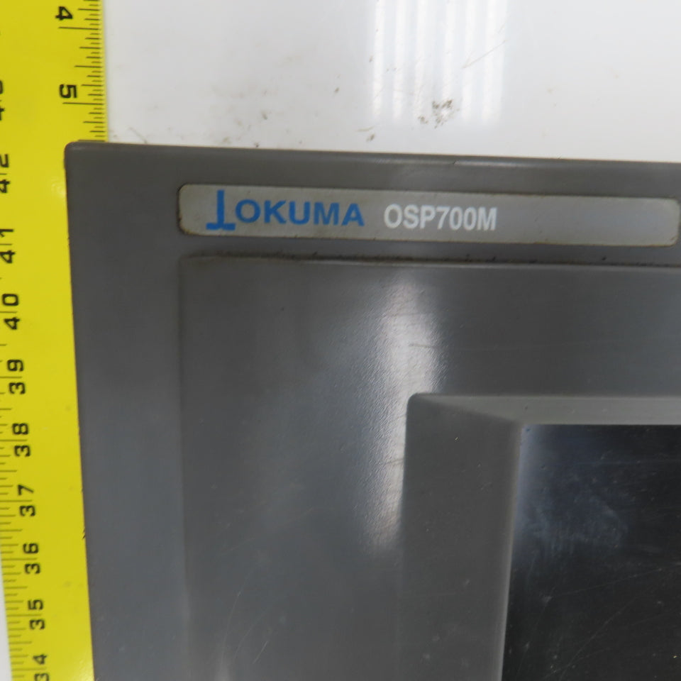 Okuma MX-45VAE Vertical Machining Center OSP700M Operator Control Panel
