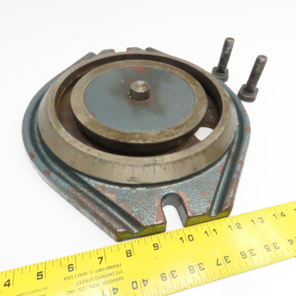 Swivel Base For Bench Vise Believed To Fit 6" Vise Cast Iron 13-1/4" x 12"