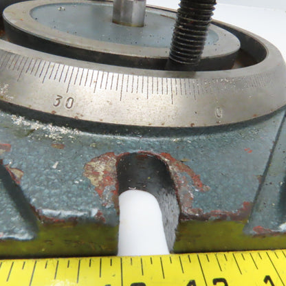 Swivel Base For Bench Vise Believed To Fit 6" Vise Cast Iron 13-1/4" x 12"