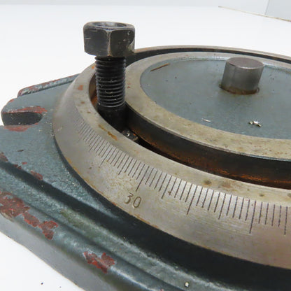 Swivel Base For Bench Vise Believed To Fit 6" Vise Cast Iron 13-1/4" x 12"