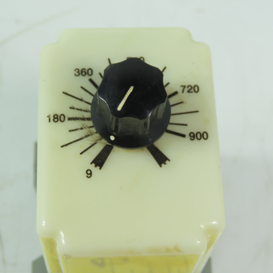 Dayton 6X602F 9-900s Solid State Time Delay Relay W/Base 120V