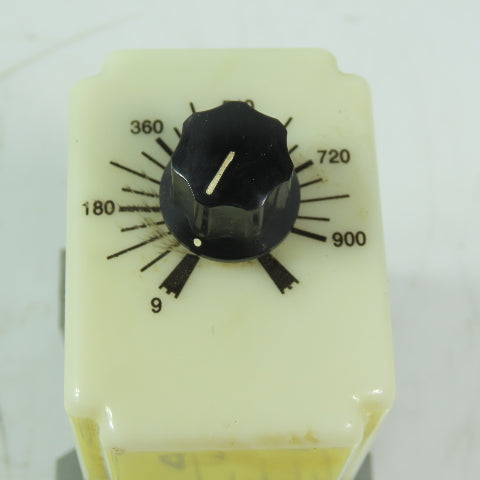 Dayton 6X602F 9-900s Solid State Time Delay Relay W/Base 120V