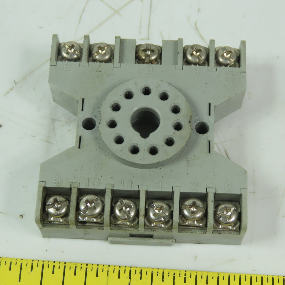 Dayton 6X602F 9-900s Solid State Time Delay Relay W/Base 120V
