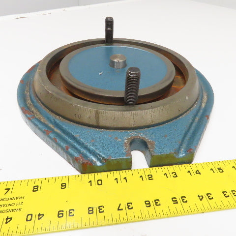 Swivel Base For Bench Vise Believed To Fit 6" Vise Cast Iron 13" x 12"