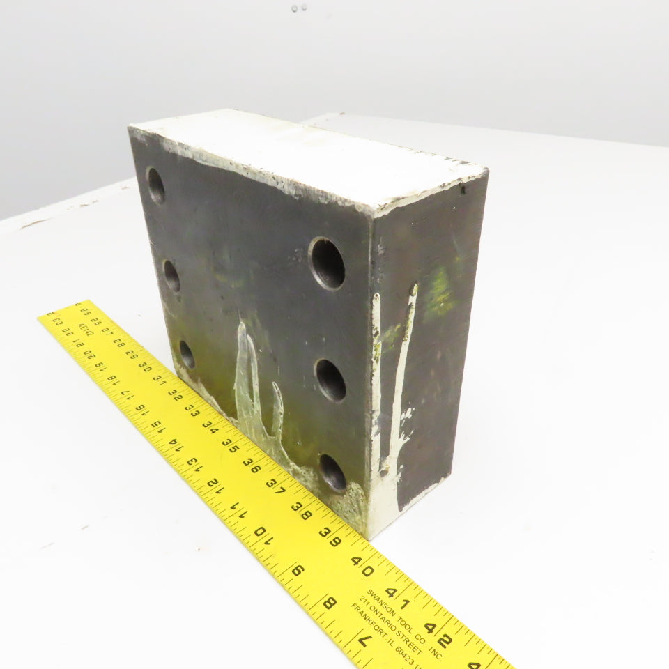 8-1/2" x 7-1/2" x 3" Steel Plate Mill Stock Riser Block