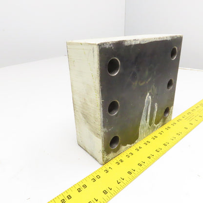 8-1/2" x 7-1/2" x 3" Steel Plate Mill Stock Riser Block