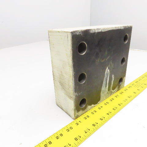 8-1/2" x 7-1/2" x 3" Steel Plate Mill Stock Riser Block