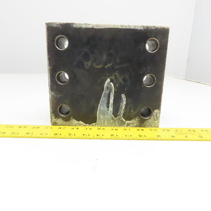 8-1/2" x 7-1/2" x 3" Steel Plate Mill Stock Riser Block