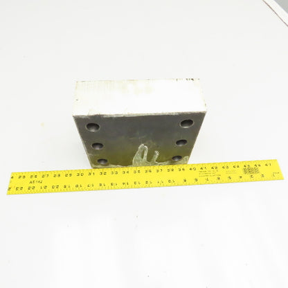 8-1/2" x 7-1/2" x 3" Steel Plate Mill Stock Riser Block