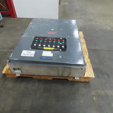 48" x 36" x 8" Wall Mount Electrical Enclosure W/Backplate & 21 Indicators