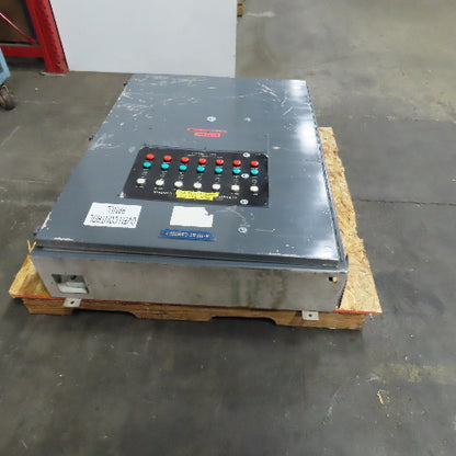 48" x 36" x 8" Wall Mount Electrical Enclosure W/Backplate & 21 Indicators