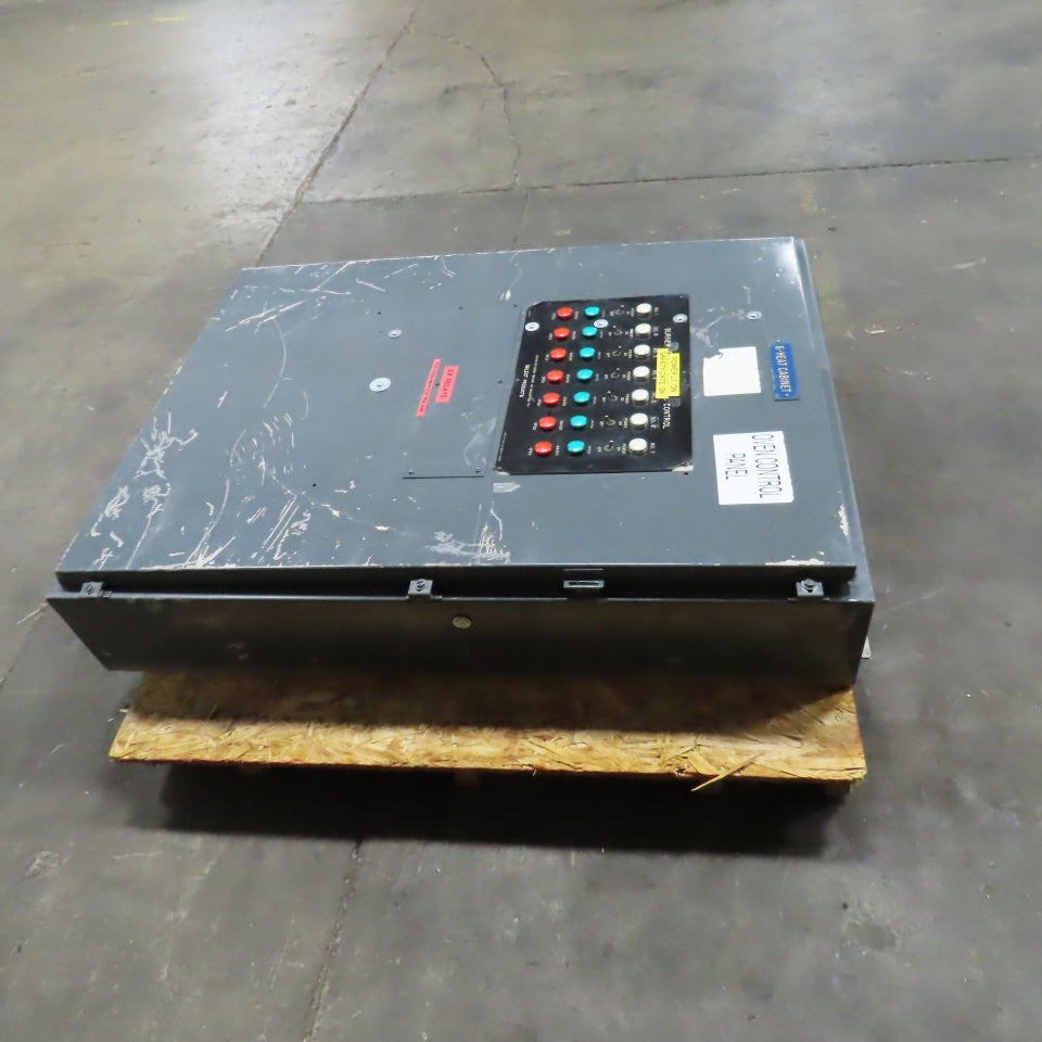 48" x 36" x 8" Wall Mount Electrical Enclosure W/Backplate & 21 Indicators