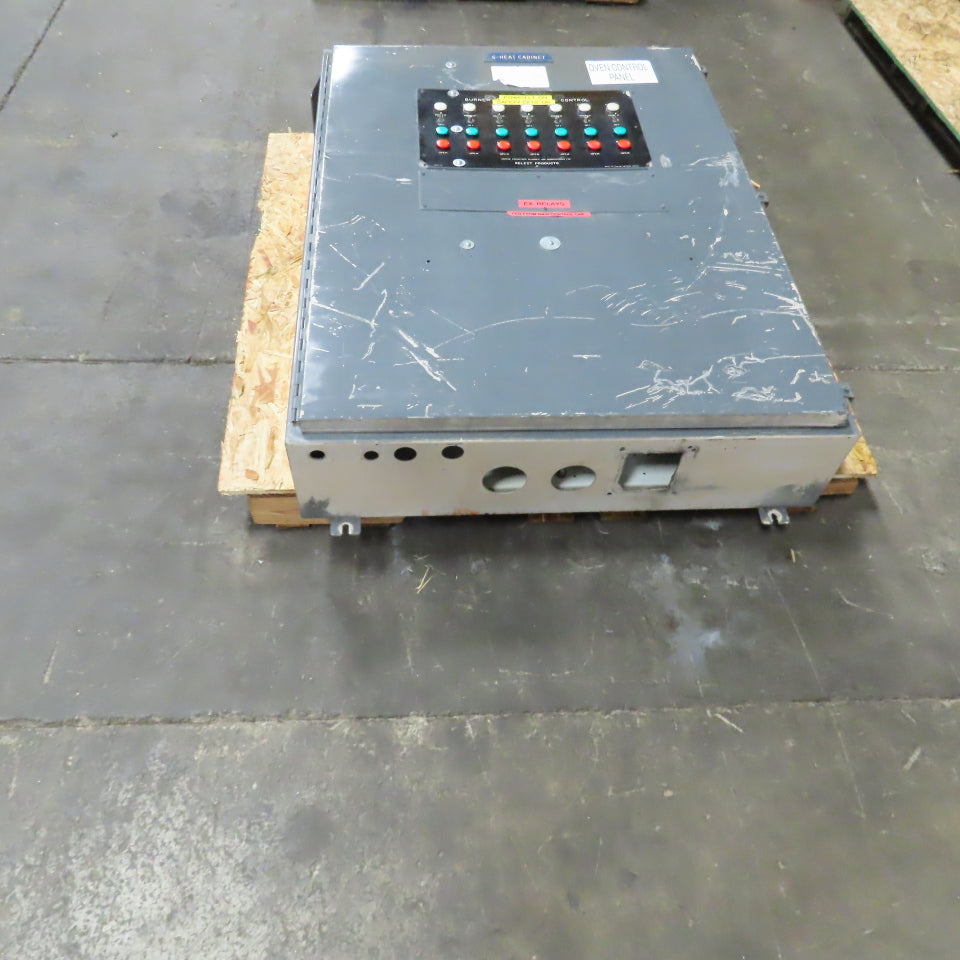 48" x 36" x 8" Wall Mount Electrical Enclosure W/Backplate & 21 Indicators