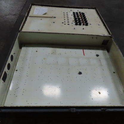 48" x 36" x 8" Wall Mount Electrical Enclosure W/Backplate & 21 Indicators