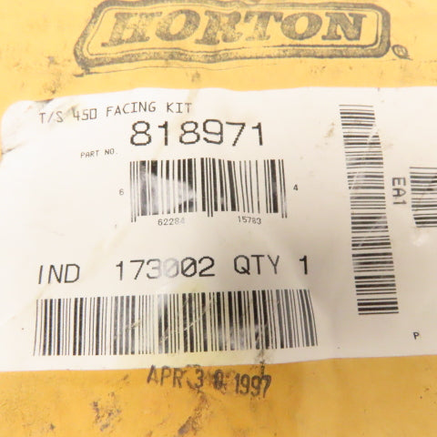 Horton 818971 T/S 450 Facing Kit
