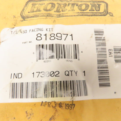 Horton 818971 T/S 450 Facing Kit