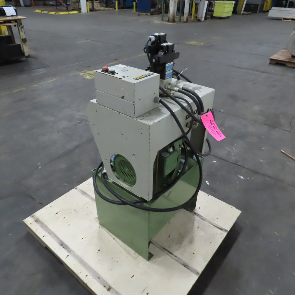 Bosch 3kW 19Gallon Hydraulic Power Unit 480V 3PH W/Y-513-500-004 Pump 105 Bar