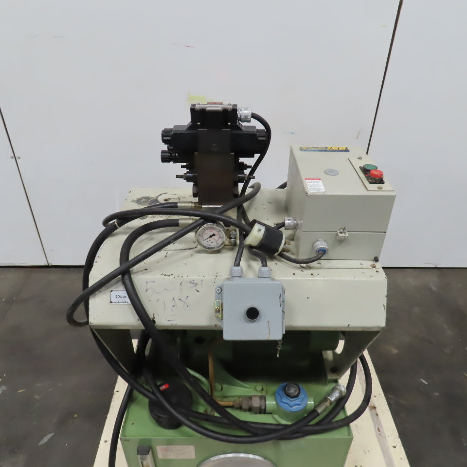 Bosch 3kW 19Gallon Hydraulic Power Unit 480V 3PH W/Y-513-500-004 Pump 105 Bar