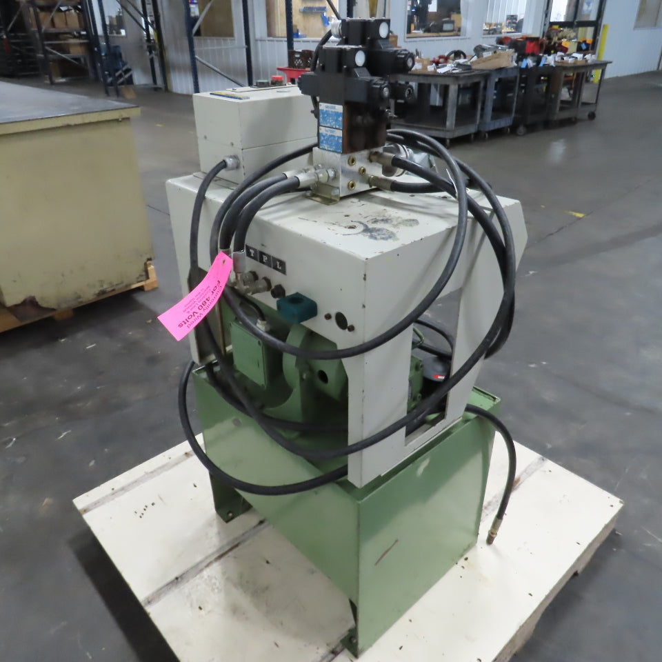 Bosch 3kW 19Gallon Hydraulic Power Unit 480V 3PH W/Y-513-500-004 Pump 105 Bar