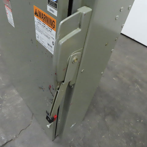 Square D HU365 400A 600V  Heavy Duty Non Fusible Safety Switch Disconnect
