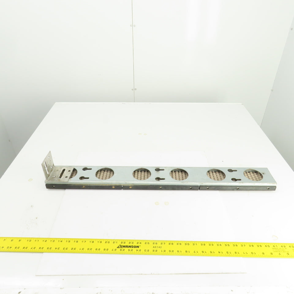 Valu Guide VG-684 Beaded Rail Plated Channel 3-3/4" W x 36" L