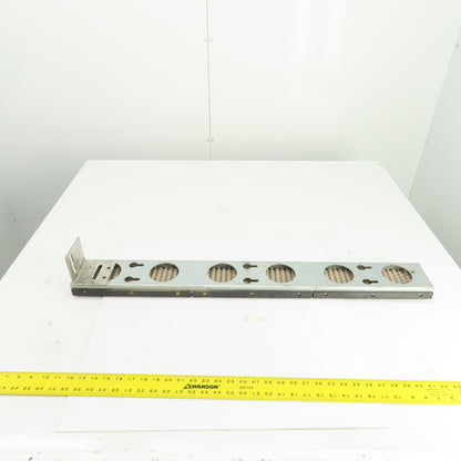 Valu Guide VG-684 Beaded Rail Plated Channel 3-3/4" W x 36" L