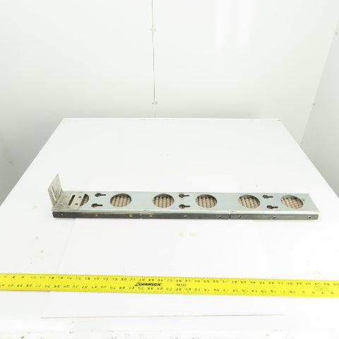 Valu Guide VG-684 Beaded Rail Plated Channel 3-3/4" W x 36" L