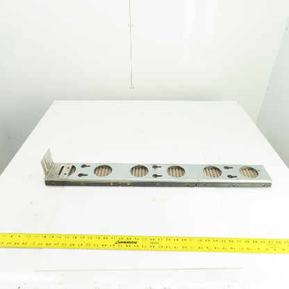 Valu Guide VG-684 Beaded Rail Plated Channel 3-3/4" W x 36" L