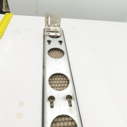Valu Guide VG-684 Beaded Rail Plated Channel 3-3/4" W x 36" L