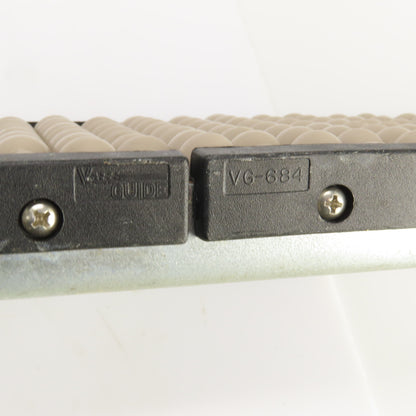 Valu Guide VG-684 Beaded Rail Plated Channel 3-3/4" W x 36" L