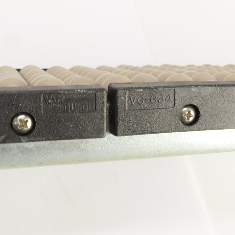 Valu Guide VG-684 Beaded Rail Plated Channel 3-3/4" W x 36" L