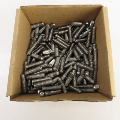 3/8"-16 Partial Threaded Steel Weld Stud 1.4005" OAL 1" Thread Length Lot Of 260