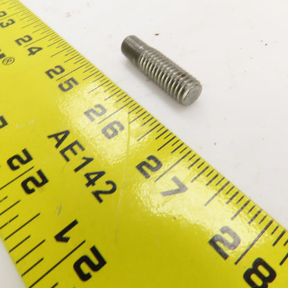 3/8"-16 Partial Threaded Steel Weld Stud 1.4005" OAL 1" Thread Length Lot Of 260
