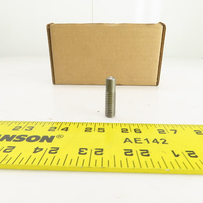 3/8"-16 Partial Threaded Steel Weld Stud 1.4005" OAL 1" Thread Length Lot Of 260