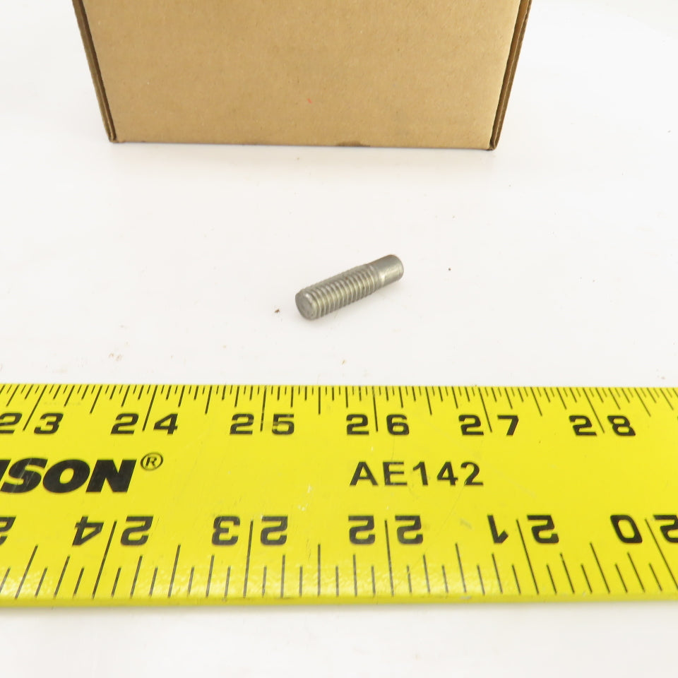 3/8"-16 Partial Threaded Steel Weld Stud 1.4005" OAL 1" Thread Length Lot Of 260