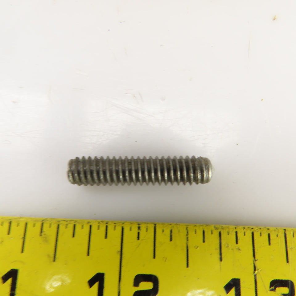 1/4"-20 Threaded Steel Welding Stud 1.185" OAL 1" Thread Length Lot Of 135