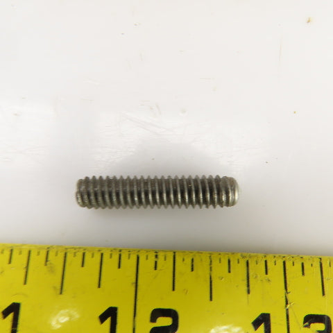 1/4"-20 Threaded Steel Welding Stud 1.185" OAL 1" Thread Length Lot Of 135