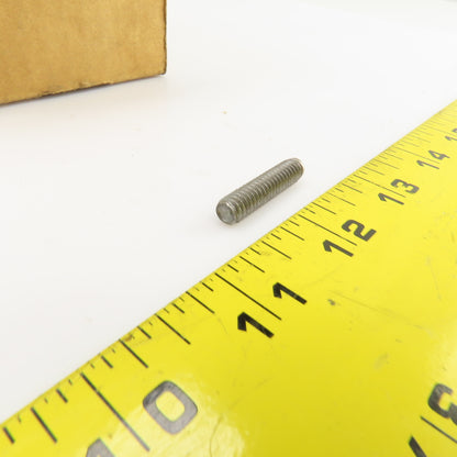1/4"-20 Threaded Steel Welding Stud 1.185" OAL 1" Thread Length Lot Of 135
