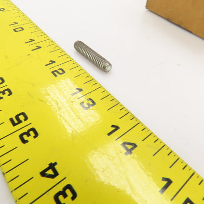 1/4"-20 Threaded Steel Welding Stud 1.185" OAL 1" Thread Length Lot Of 135